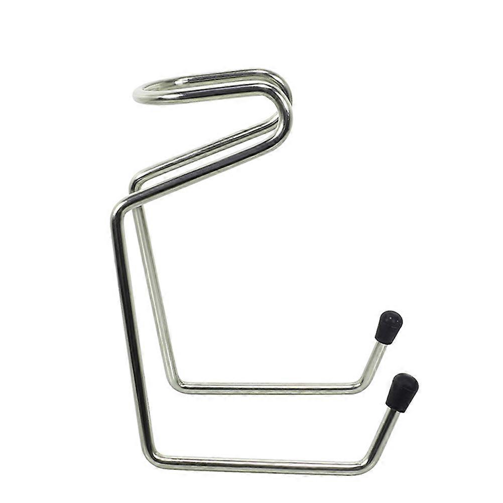 Silver Razor Brush Stand for Holding Use 3Pcs Practical Alloy Brush Rack