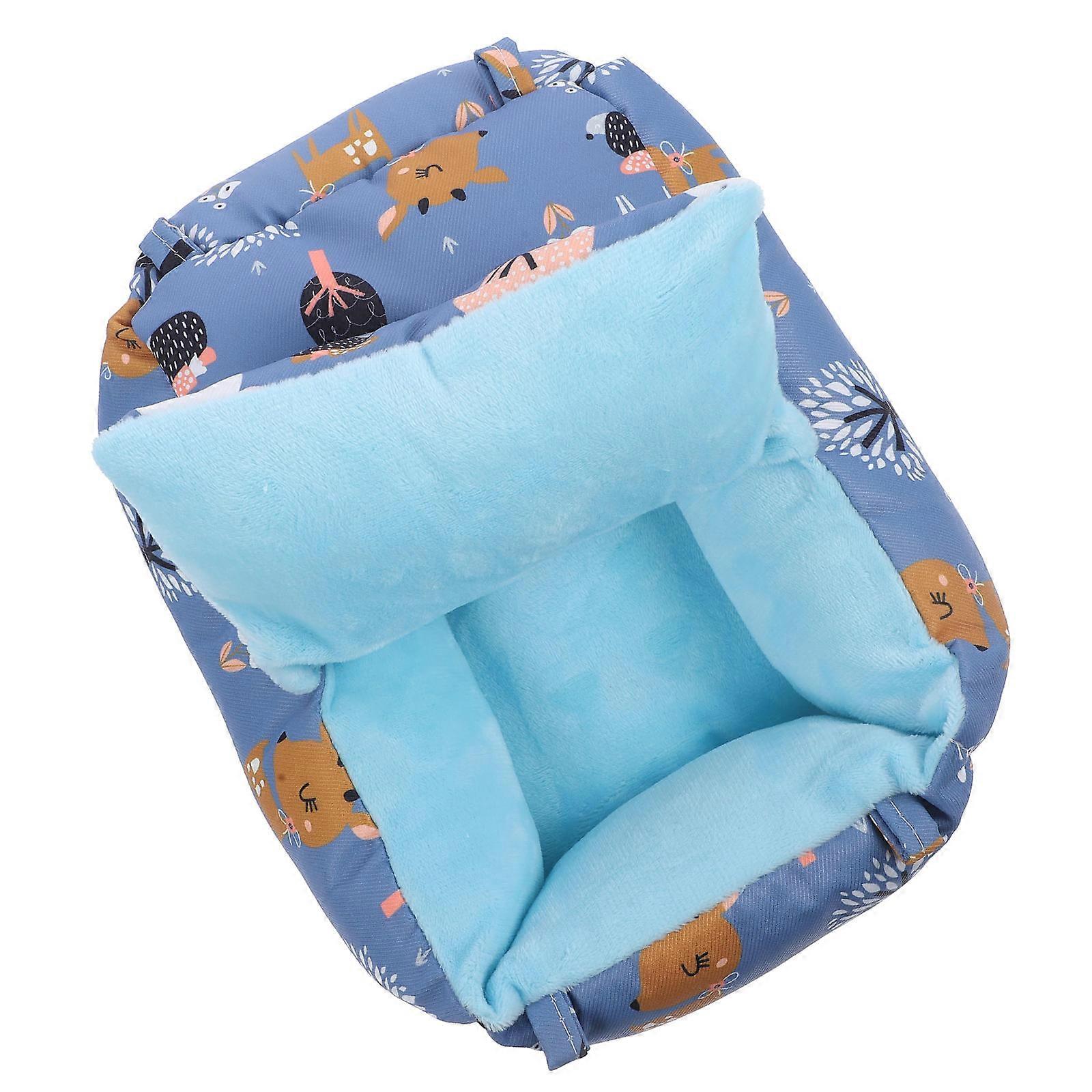 Pet Sleeping Bed Guinea Pig Warm Bed Offers Safe Rest