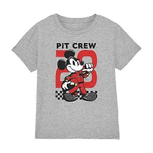 Disney Childrens/Kids Mickey Mouse Pit Crew T-Shirt