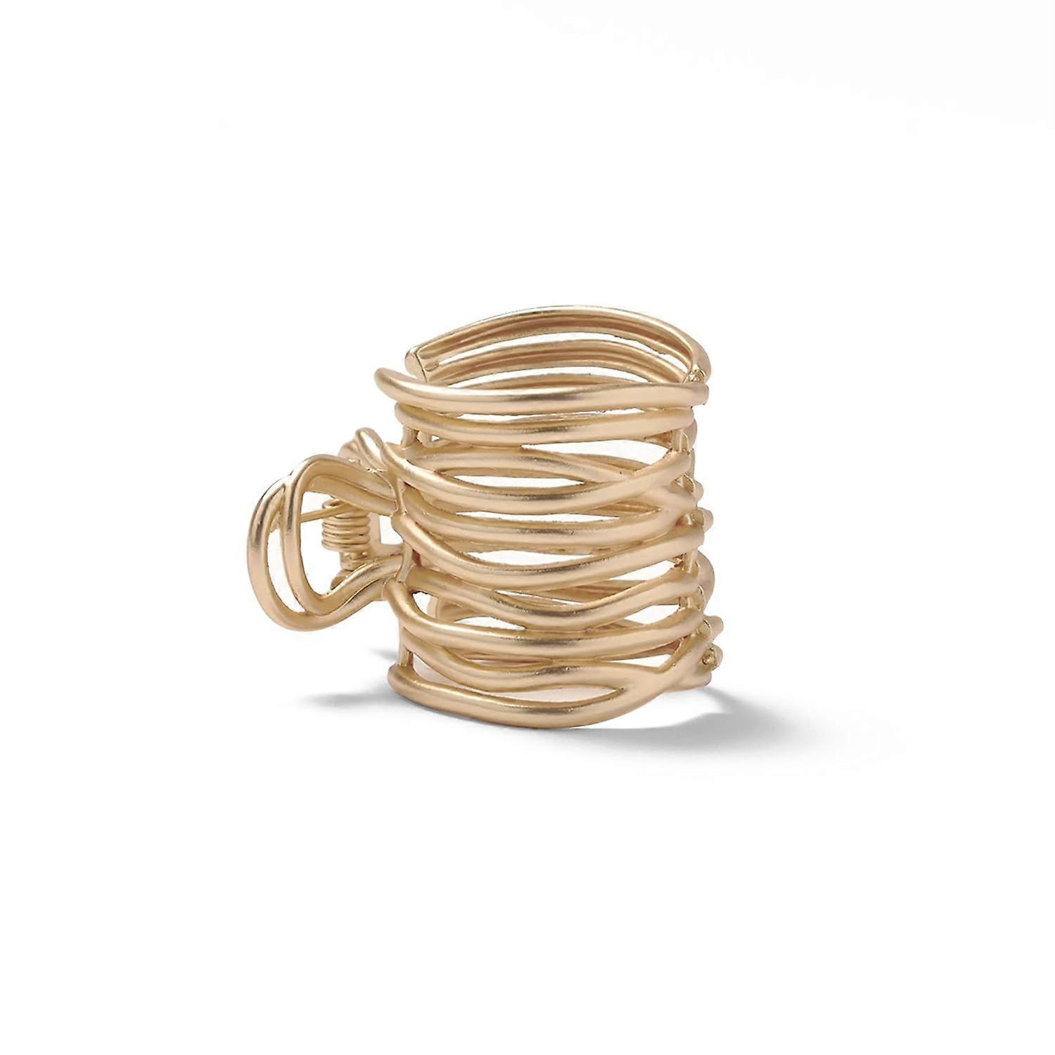 Gilded Wrap Ponytail Cuff Clip