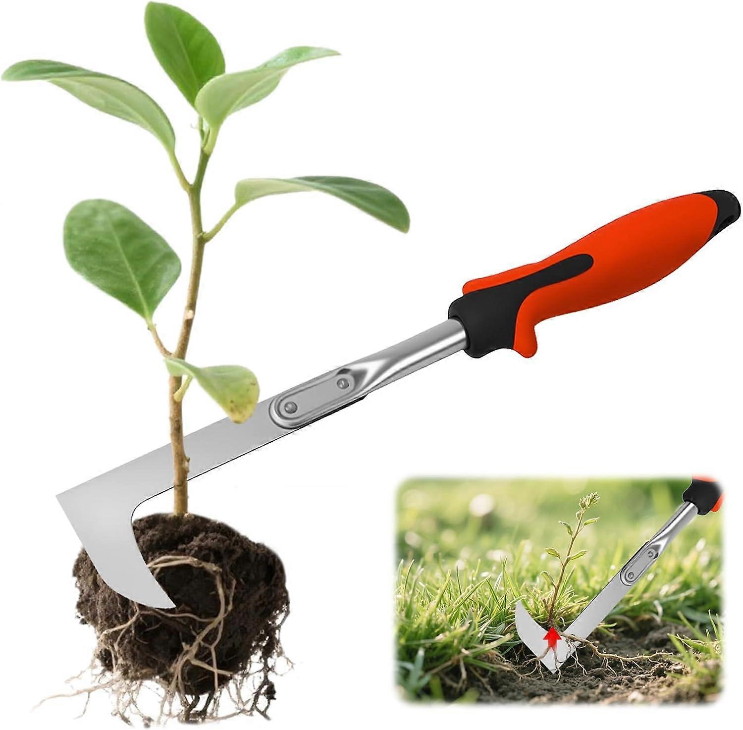 Stainless steel manual weeding knife