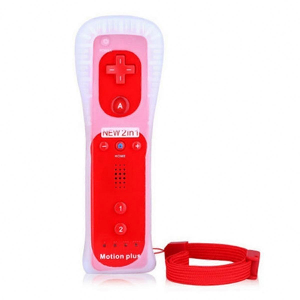 Dual Function Remote Control Gamepad with Red Design