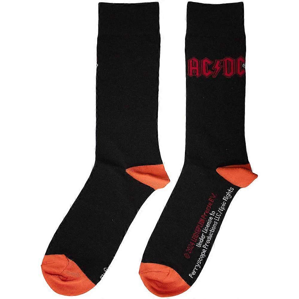 AC/DC Red Band Logo Ankle Socks
