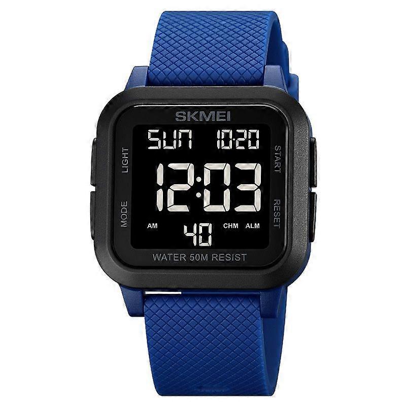 Square Sports Waterproof Student Simple Luminous Watch