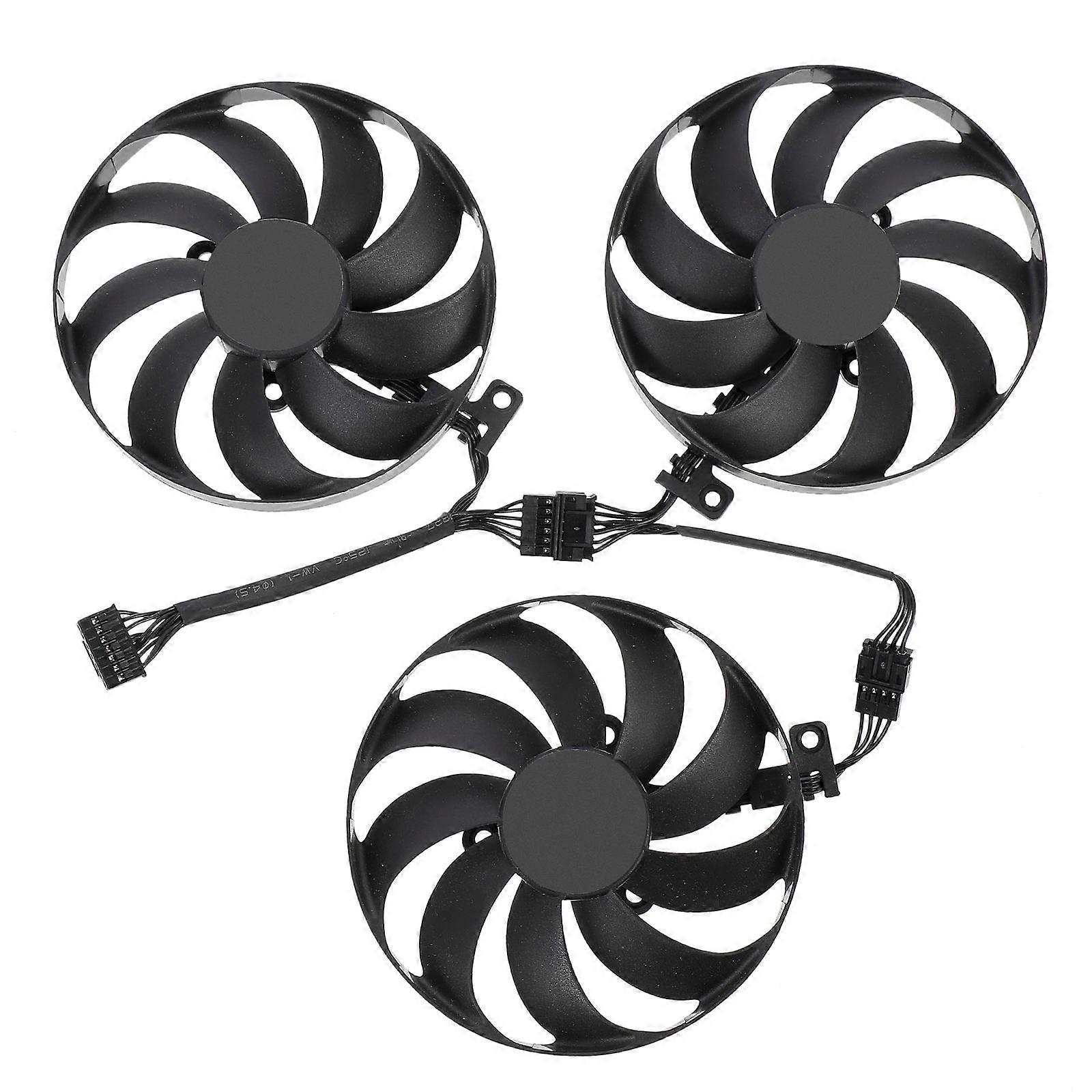 GPU Cooler 1Set Cf9010u12d Graphic Card Cooling Fan for Computer