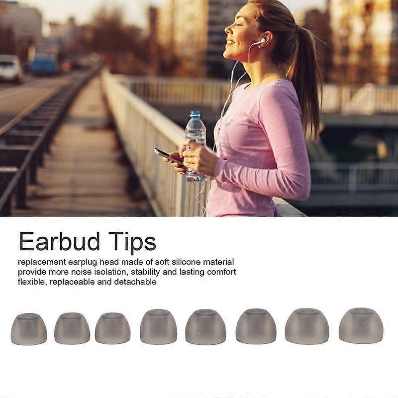 Reduction Noise Sony Eartips 8Pcs for Comfortable Replacement Earbud Silicone