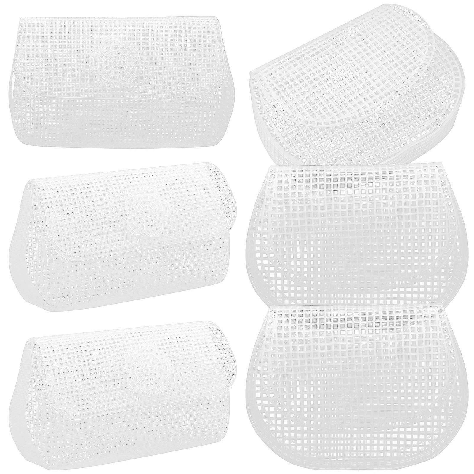 Plastic Canvas Sheets for Handbag Accessories 18Pcs Set