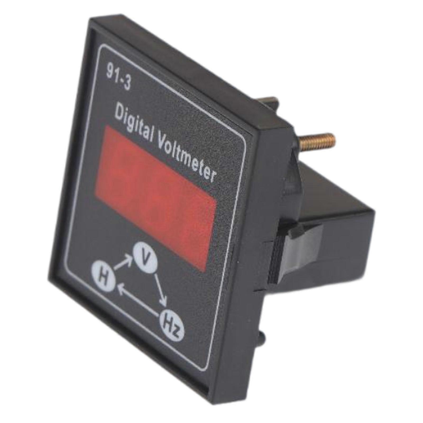 Digital Voltmeter Plug and Play Easy to Install Replacement Voltage Gauge