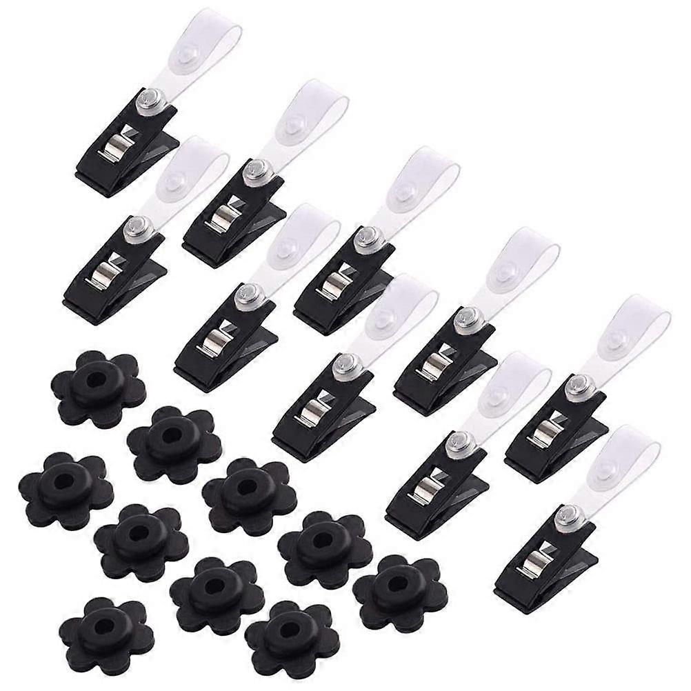 Garden Flag Anti- for Windproof Fixing 2Sets
