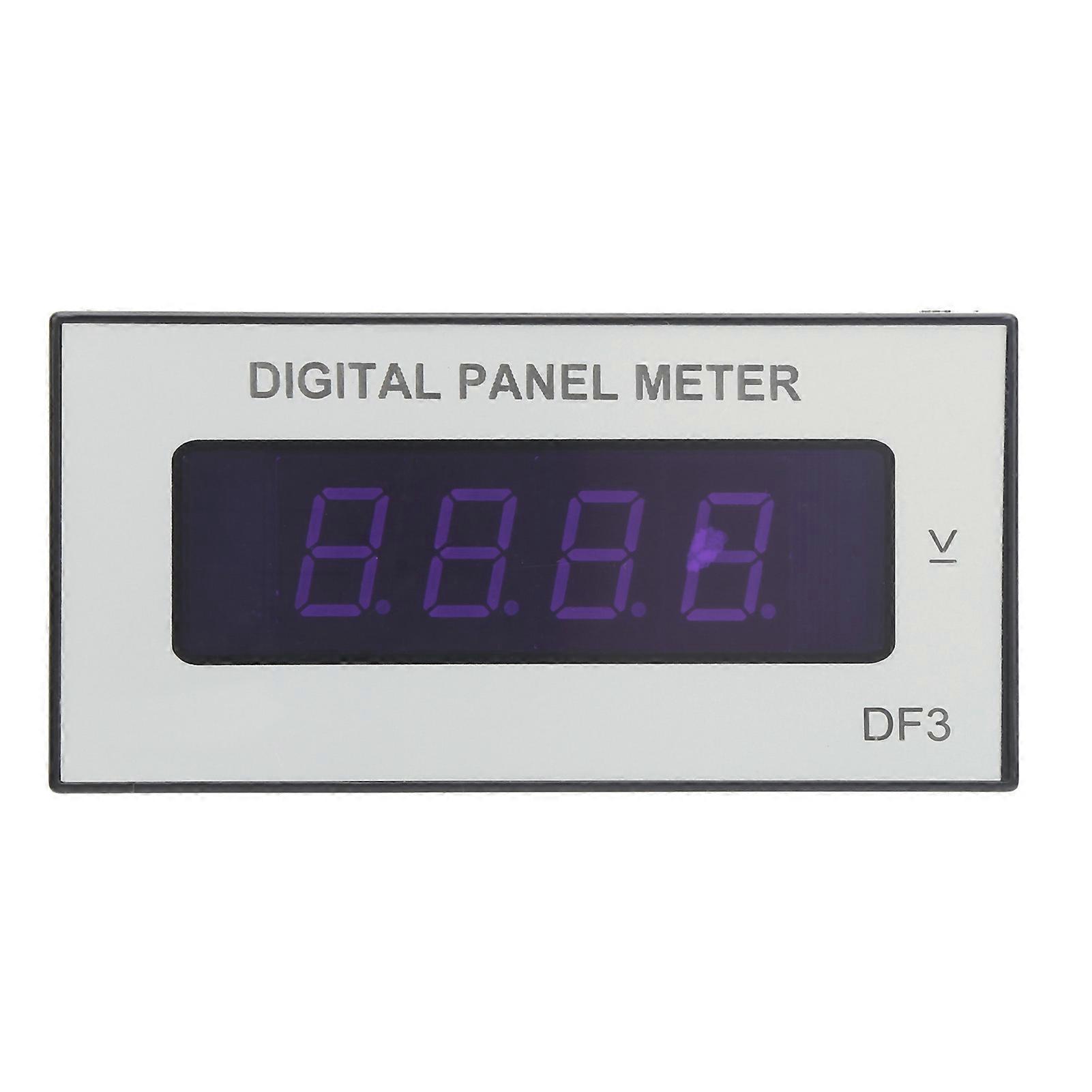 BERM Digital Panel Meter Digital Display Voltage Current Measuring Instrument DF3 DC500V