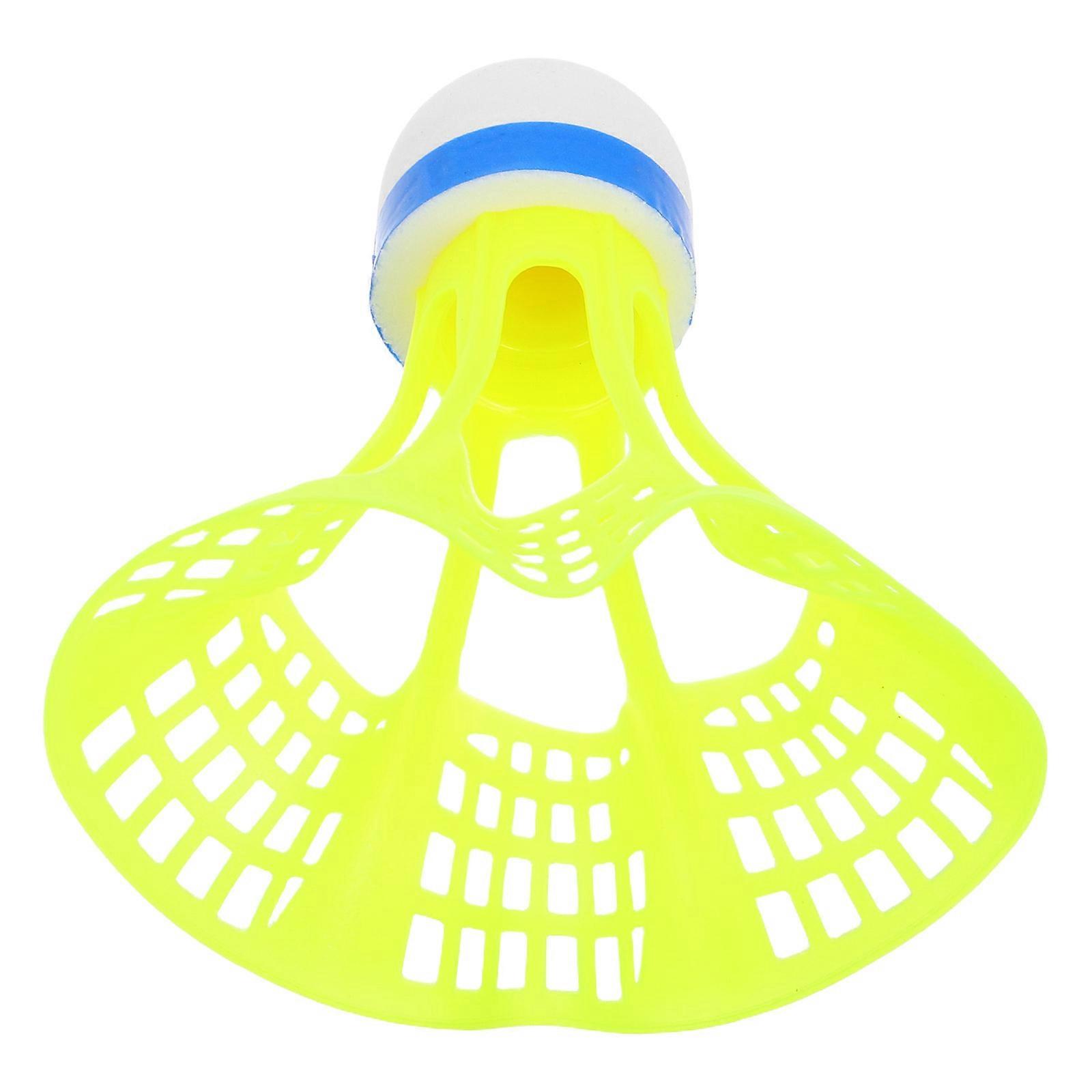 Badminton Shuttlecocks Outdoor Training Tool Wind Resistant 4Pcs Pack