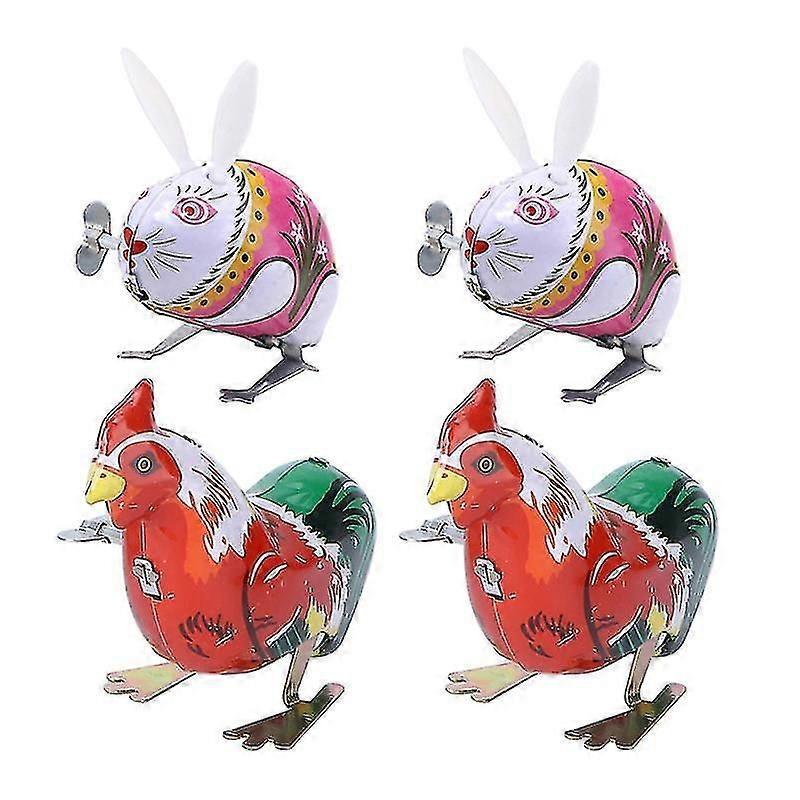 4pcs Wind-up Animal