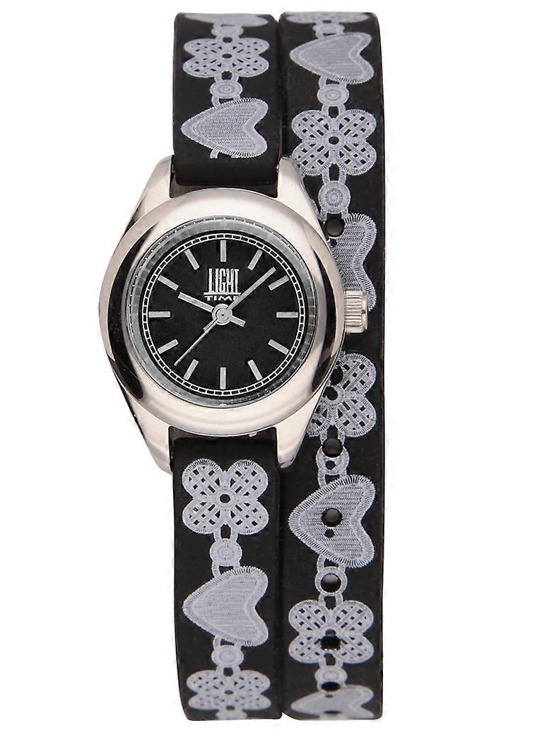 LIGHT TIME ROCOCO - Black