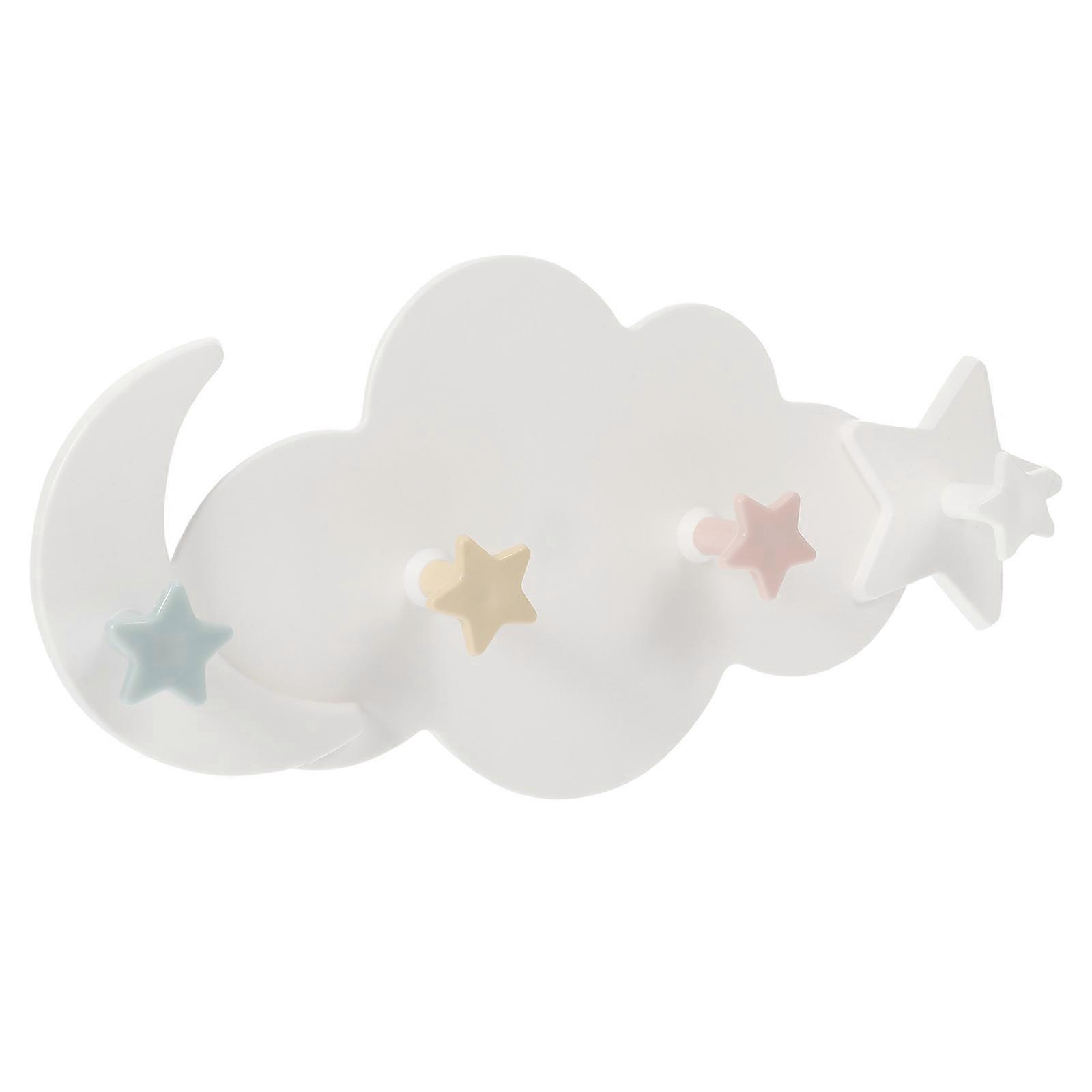 Sticky Cloud Coat Hanger Wall-mounted Door Hanger Multi-purpose Hook Rack