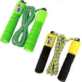 Children's Jump Rope. 2 Piece Jump Rope With Counter And Comfortable Handles.