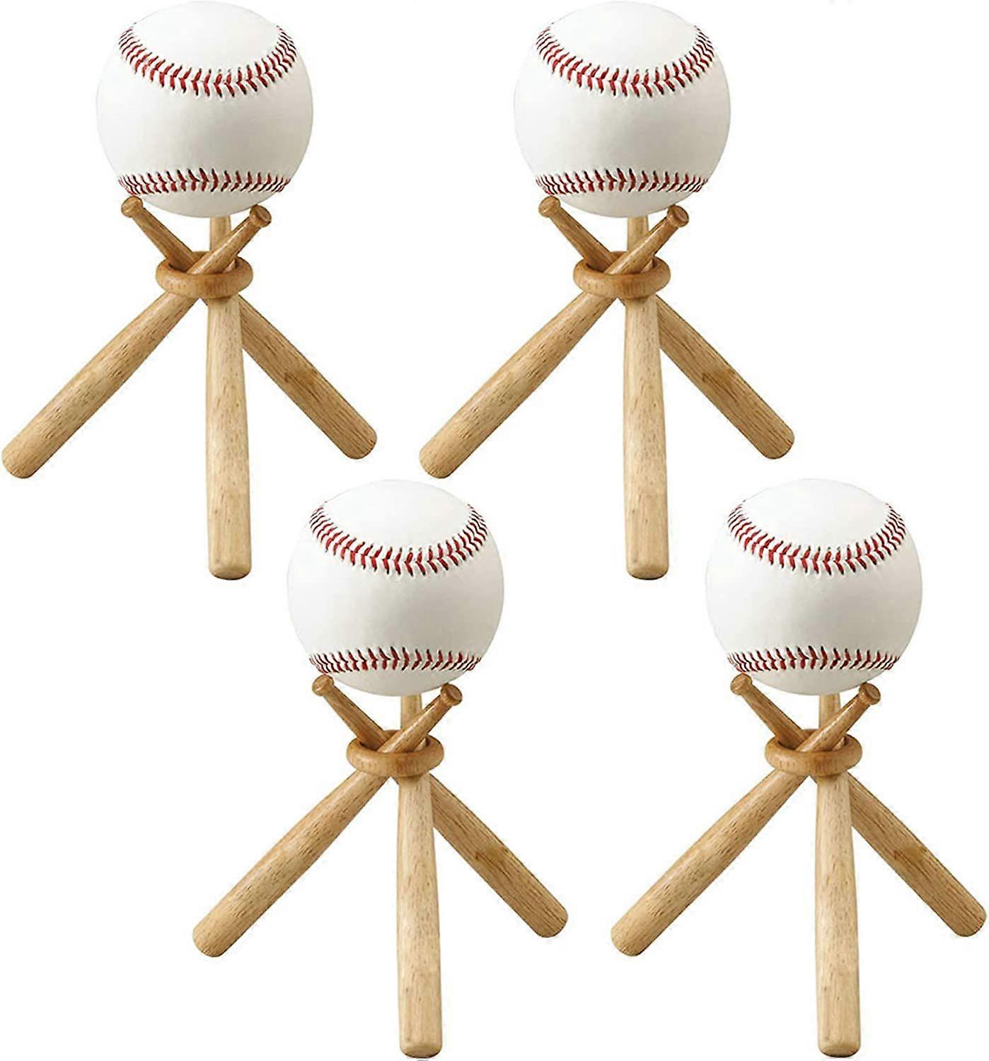 Support de baseball Support de support de baseball Support de base-ball en bois Support d'affichage