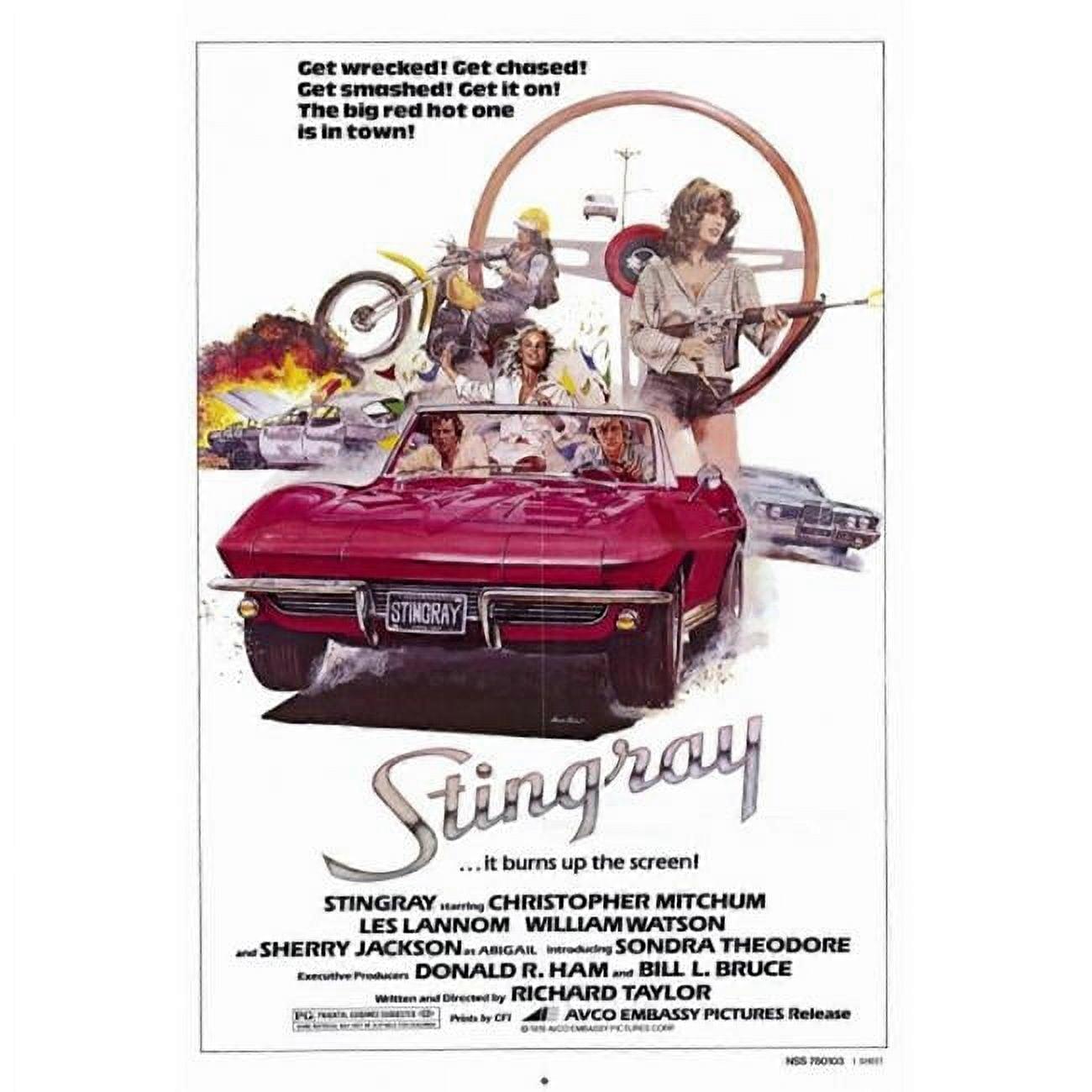 Stingray Film Afiş Baskı (27 x 40)