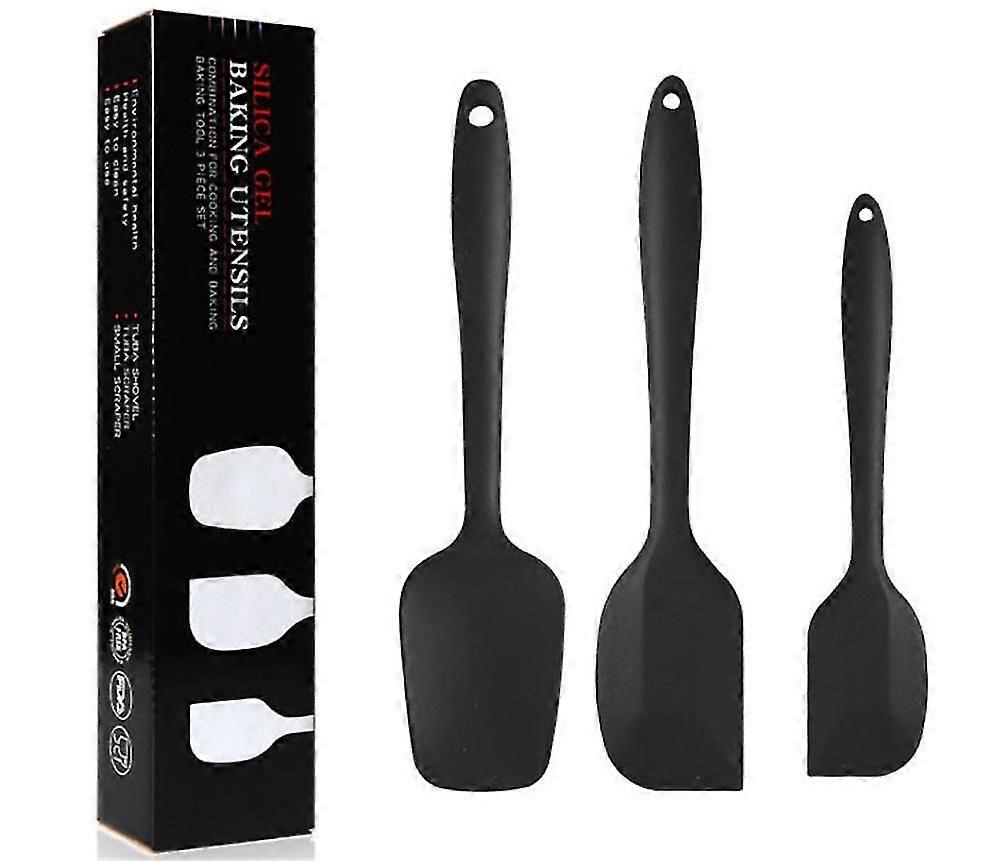 Silicone Dough Scraper,bpa Free,black,3