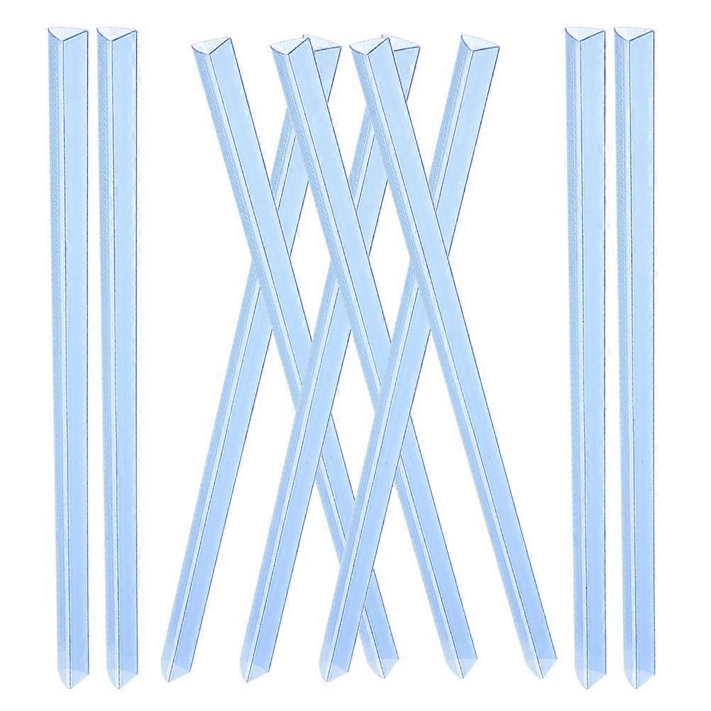 10Pcs Bookbinding Slide Binders Spine Bars Slide Grip Binding Bars Plastic Slide Binders