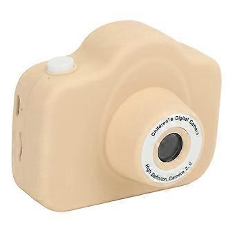 Cartoon Child Camera Kids Gift High Pixel One Key Video Recording Kids Mini CameraLight Yellow