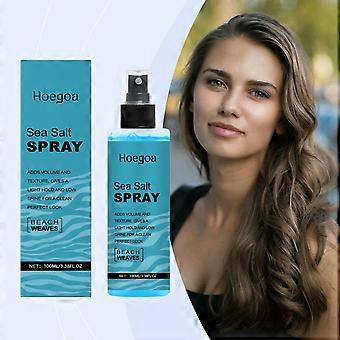 Spray capillaire à texture de sel de mer, rafraîchissant, coiffant, aérien, cheveux moelleux, cire, spray capillaire, gel coiffant, eau 1