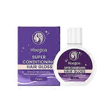 Lait capillaire violet doux tendance brillant nourrissant doux couleur brillante facile à colorer cheveux 100 ml