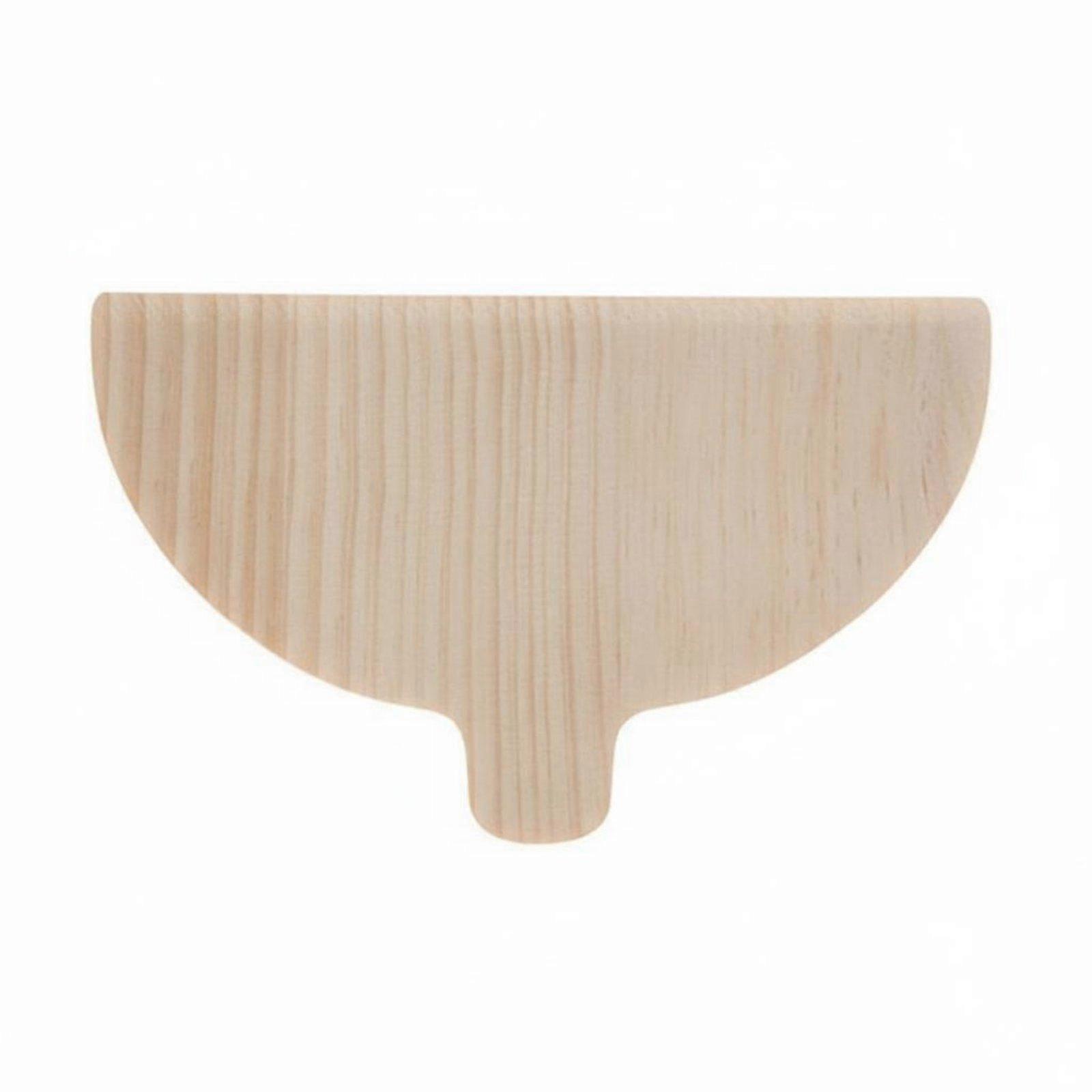 Semi-Circle Pizza Board Multi-Functional Cheese Serving Tray Portable