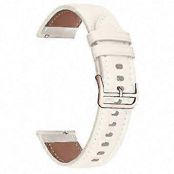 Garmin Vivoactive 5/Venu 2 Plus/Venu Sq 20mm Cinturino in pelle PU con cinturino di ricambio con fibbia dorata