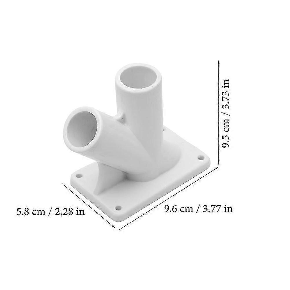 Flag Pole Holder Bracket Wall Mount Flag Holder Plastic Mounting Bracket