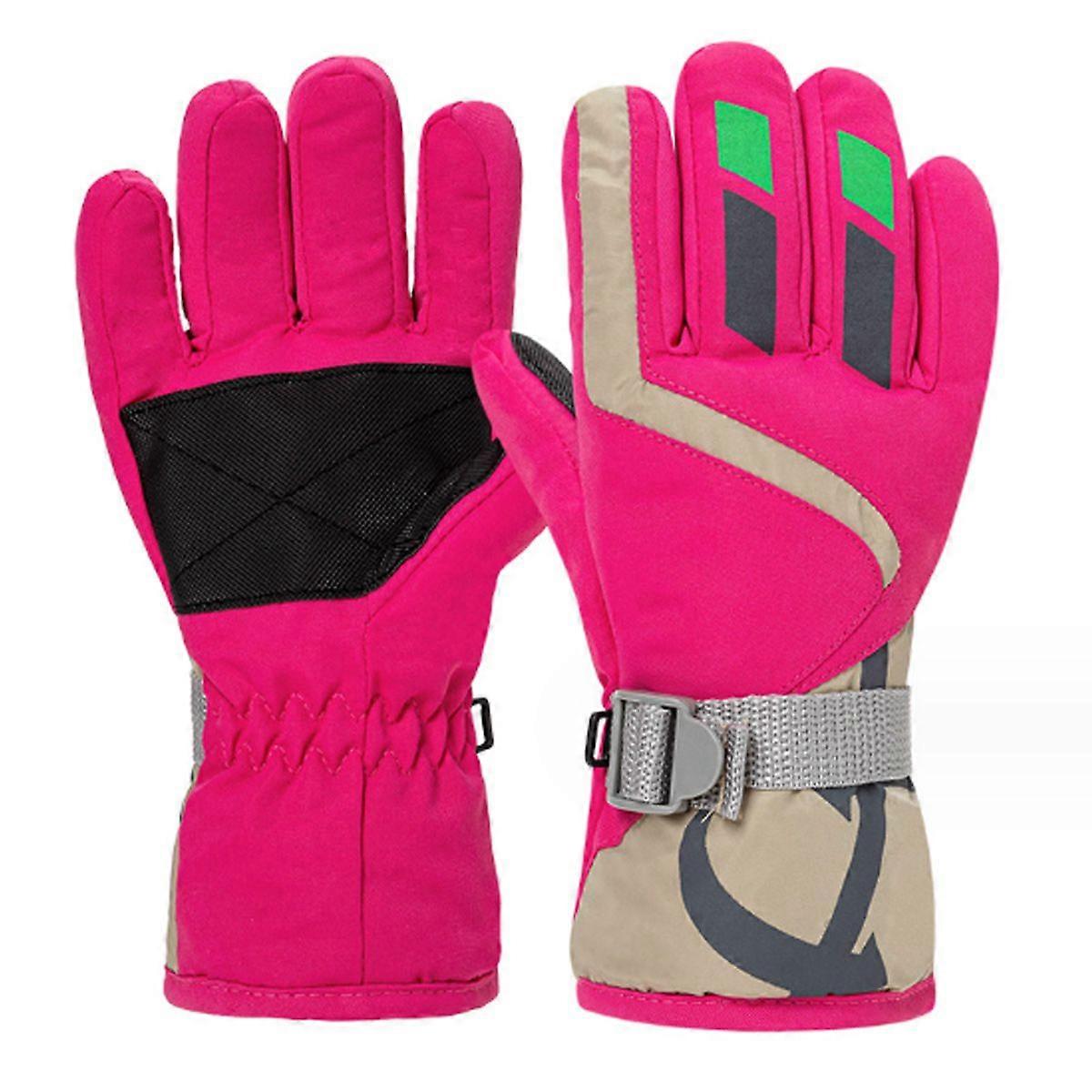 Warm Windproof Waterproof Kids Winter Gloves