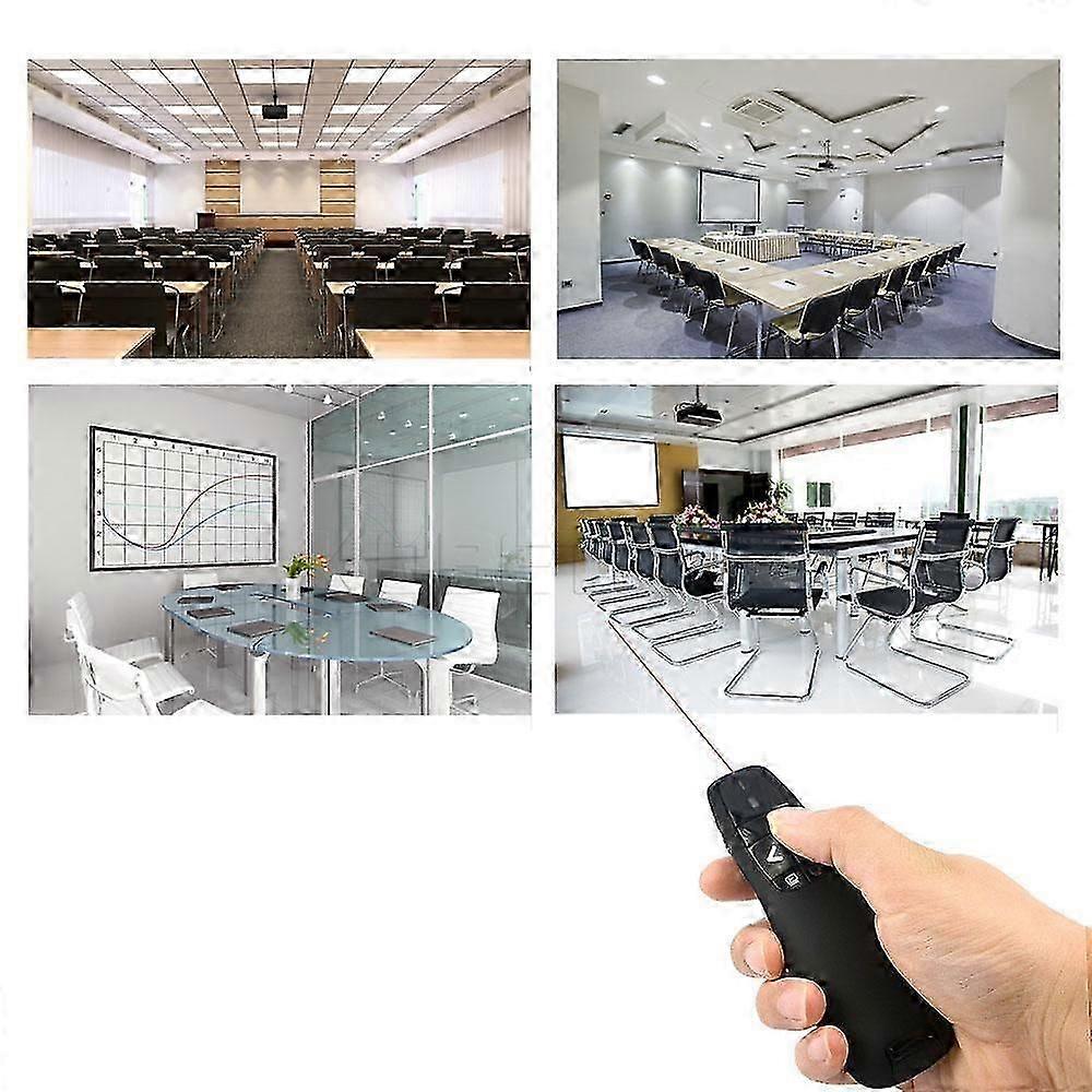 New R400 2.4Ghz USB Wireless Presenter Red Laser Pointer PPT Remote Control for Powerpoint Presentation