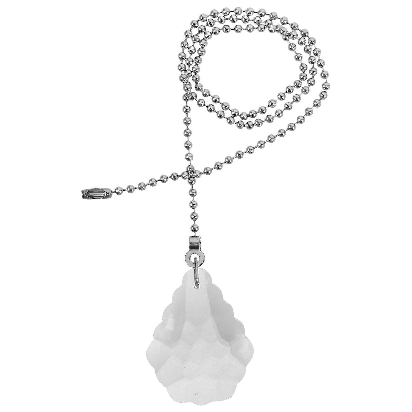 Decorative Ceiling Fan Chain Crystal Pull Chain Extension 5Pcs Pack