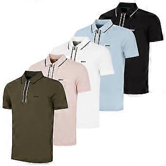 Hugo Boss Philix golfpolo met vochtafvoerende, sneldrogende stretchstof voor heren
