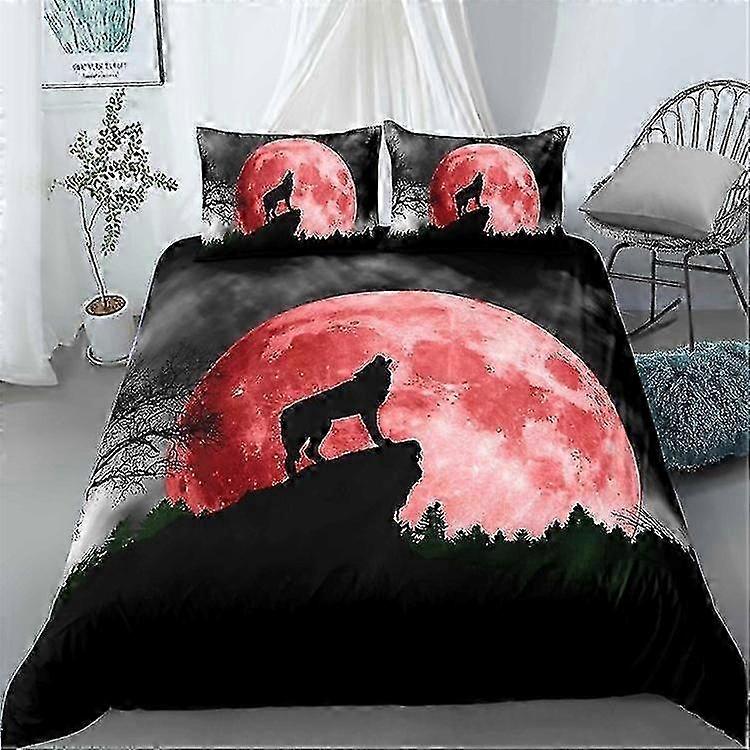 3D Printed Microfiber Duvet Cover Set