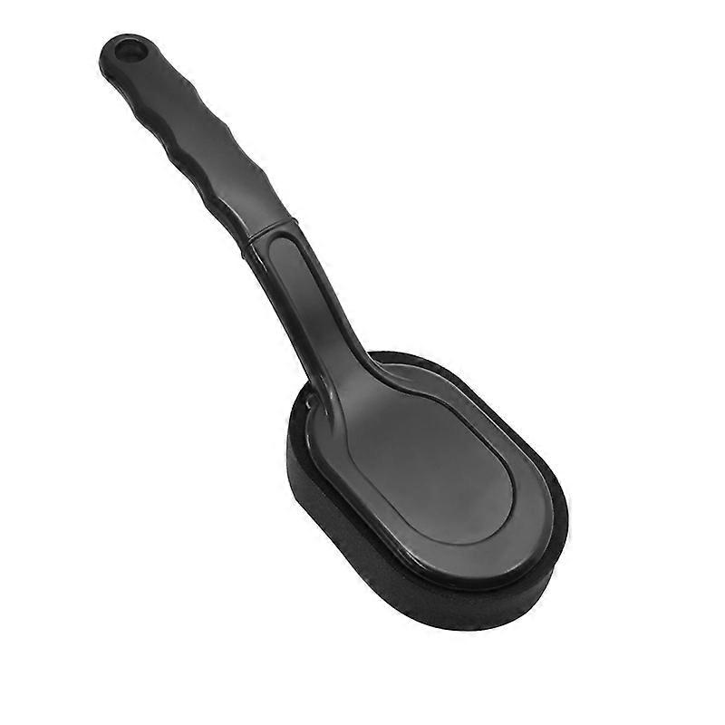 Car Tire Dressing Applicator Brush, Wheel Cleaning Sponge Tool with Replaceable Handle
