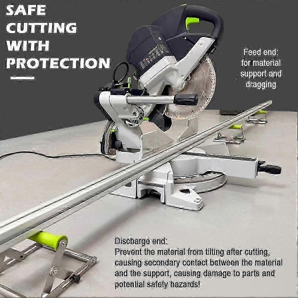Height Adjustable Cutting Machine Support Frame Table Saw Stand 2024