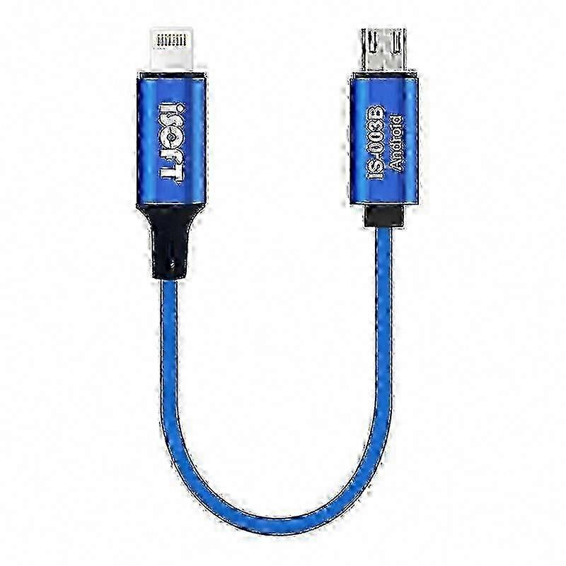 Lightning to Micro-USB cable compatible with fast data transfer and charging (YT)