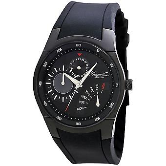 Kenneth Cole Herbst Winter 2012 Quarz Analog Man Uhr mit IKC1908 Gummi Armband