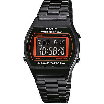 Casio collection watch for Unisex Digital Quartz with stainless steel bracelet B640WB-4BEF