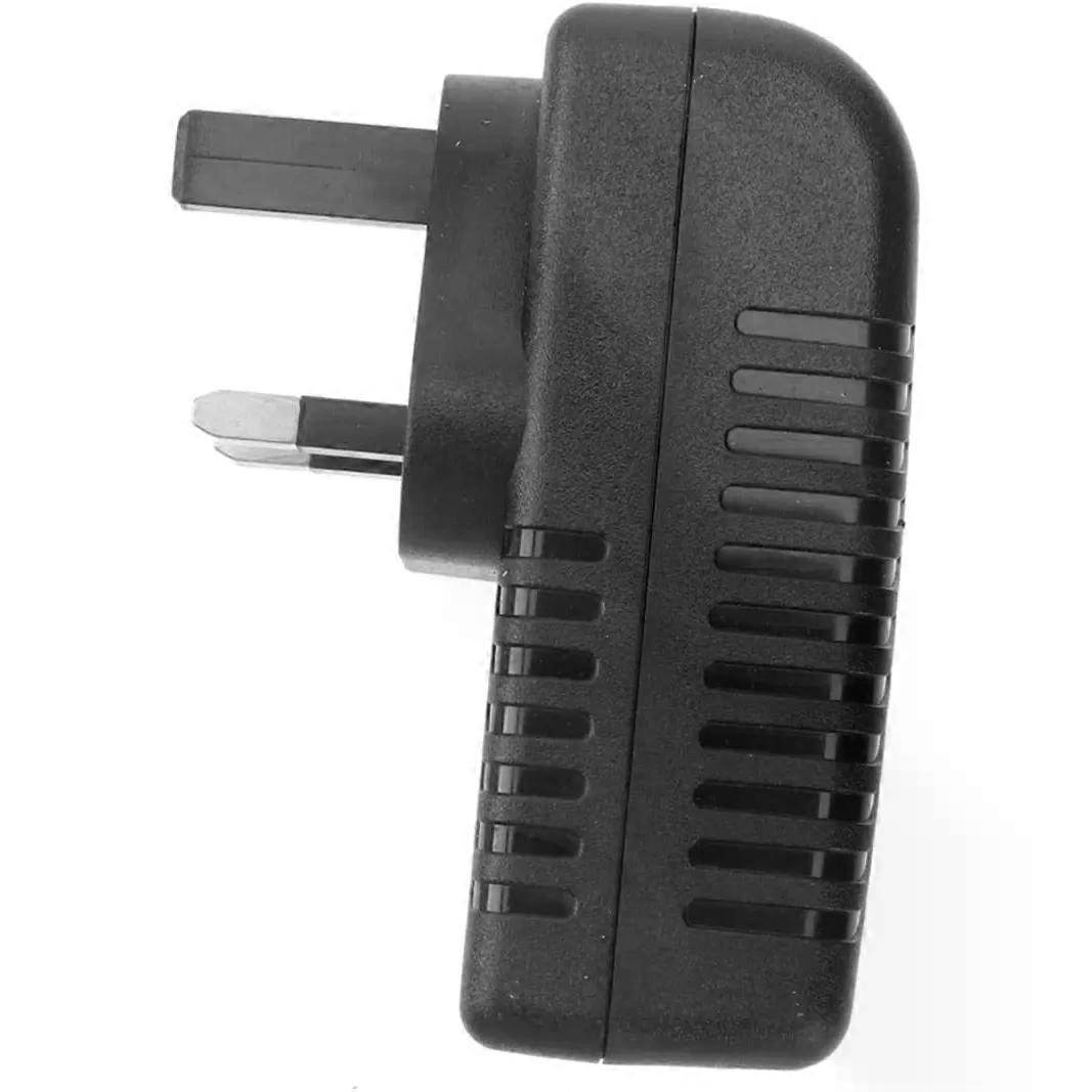 Plastic Poe Injector Adapter 24v 1a Black for Device Support