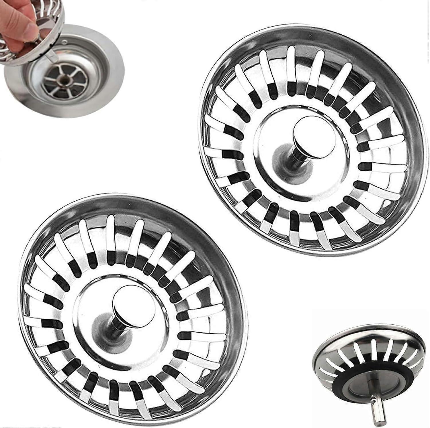 78mm Reusable Kitchen Sink Strainer