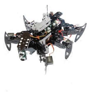 Hexapod Robot Kit with Gyro Sensor, Programmable SixLegged SelfStabilizing Spider for Arduino