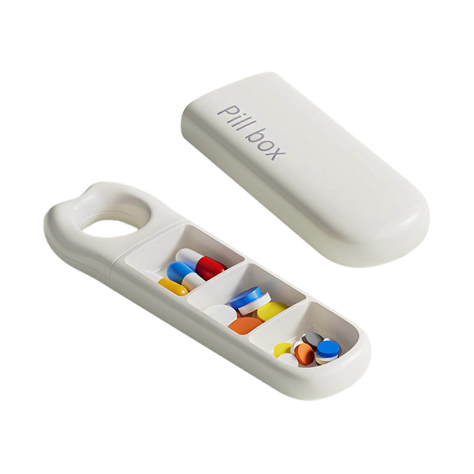 3-Section Waterproof Travel Pill Box
