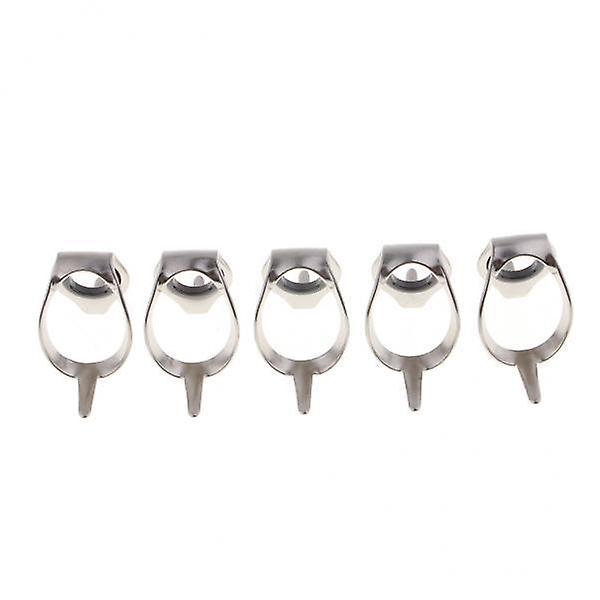 2xFishing Rod Guide Eye Ring Spinning Casting Line Guide Tip Top Set 5pcs LR12