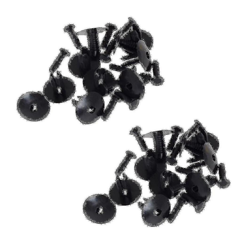 100pcs Fender Lined With Fasteners Rivet Snaps Decorative Panel Snaps Suitable For