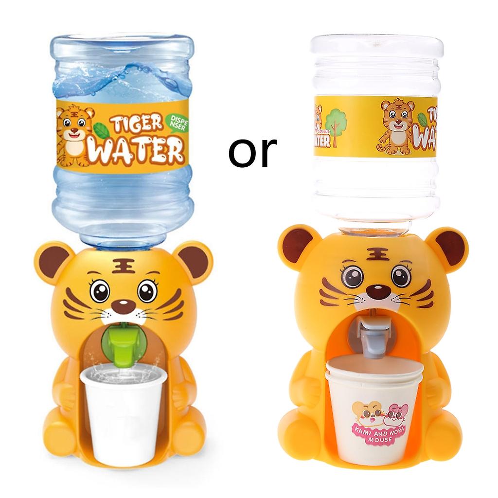 Mini distributore d'acqua per bambini Bel cartone animato 5 diverse macchine per l'acqua degli animali Tiger