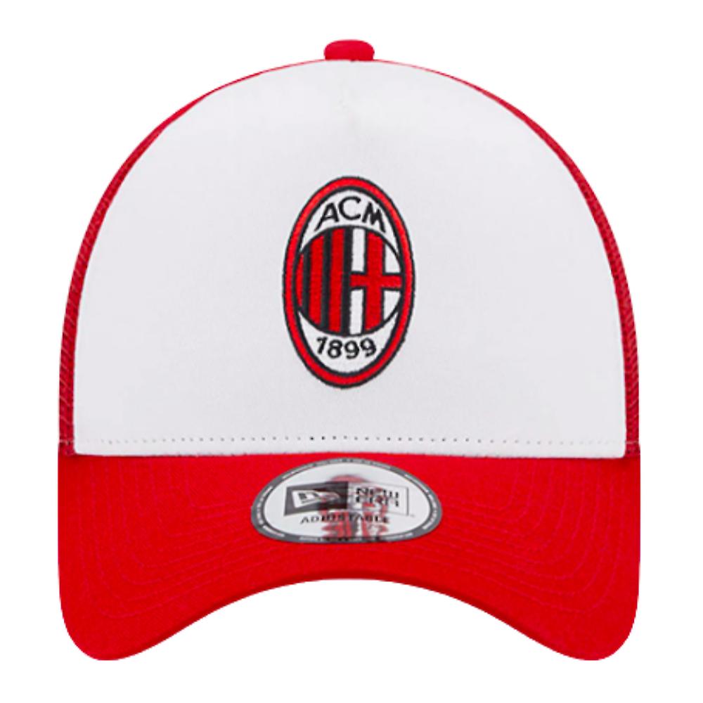 2023-2024 AC Mailand Weiße A-Frame Trucker Cap