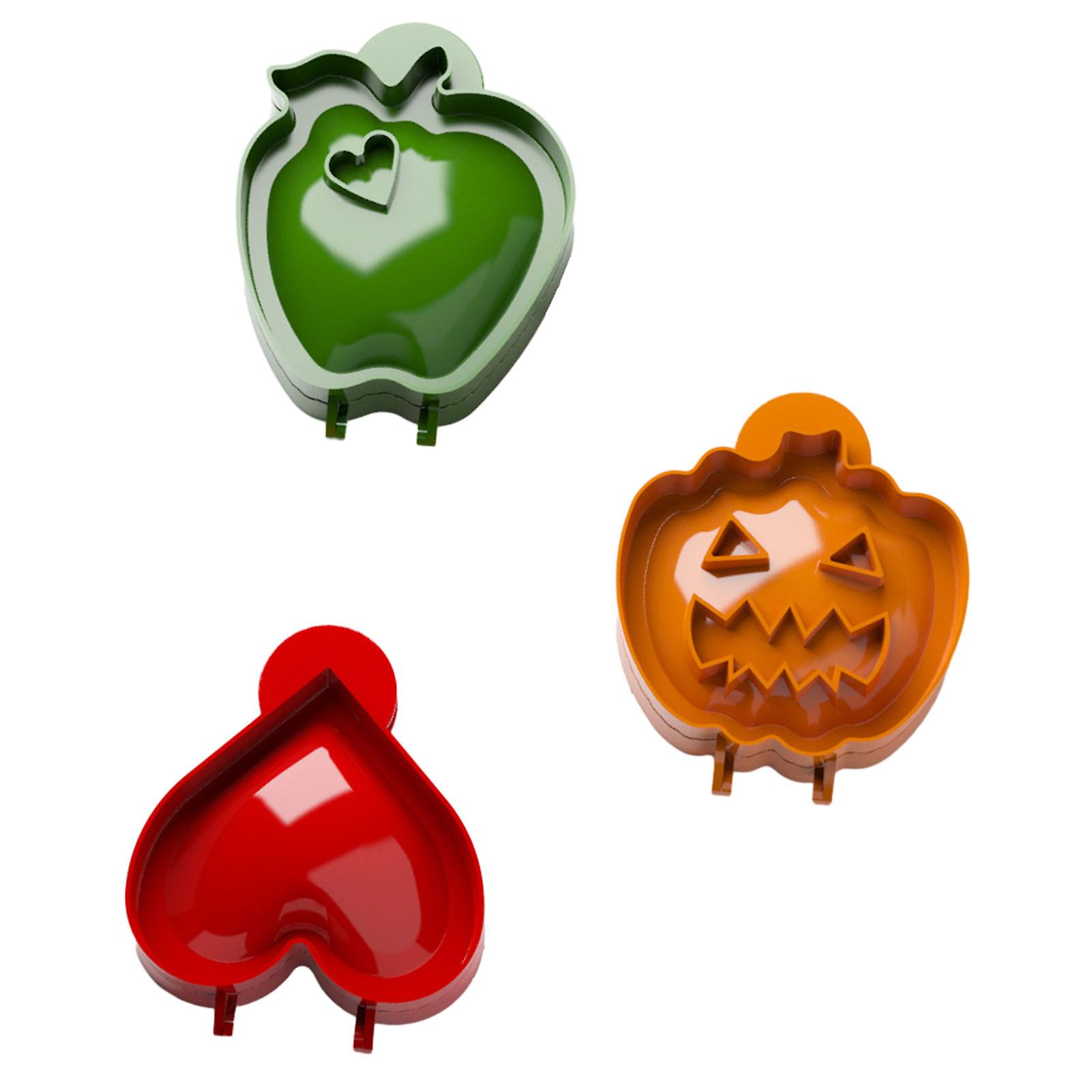 Home Holloween Pie Molds Stereo Shape Thicked Food Making Mould for Daily Use