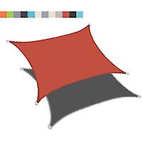 Sun Shade Sail Waterproof Rectangular Shade Sail Uv Protection For Outdoor, Patio, Garden