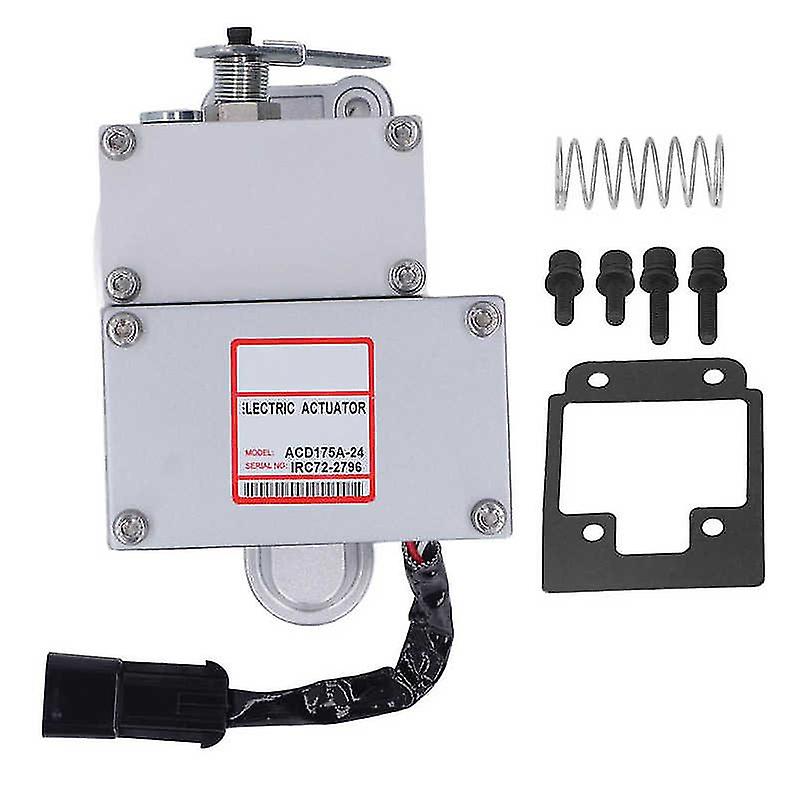 24V Dc Diesel Generator Set External Actuator Electromagnetic Electronic Throttle Control Actuator
